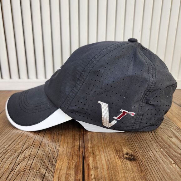 Nike Golf 20XI Performance Strapback Hat Cap Black White Perforated 452919-010 - Picture 6 of 12